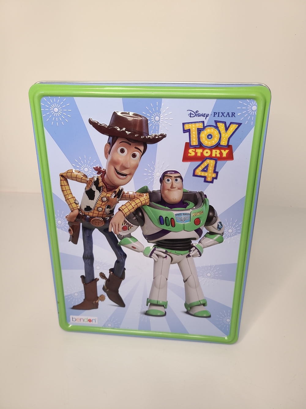 Disney Pixar Toy Story Activity Tin ONLY Empty Metal Collectible Storage Tin
